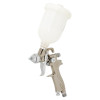 Paint gun pneumatic LVMP MINI, nozzle 0.8 mm, upper plastic tank 250 ml, 2-2.5 bar Intertool PT-0129