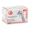Paint gun pneumatic LVMP MINI, nozzle 0.8 mm, upper plastic tank 250 ml, 2-2.5 bar Intertool PT-0129