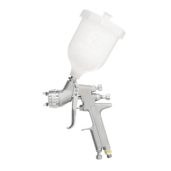 Paint sprayer pneumatic LVMP professional, nozzle 1.4 mm, upper plastic tank 600 ml., 2 bar Intertool PT-0115