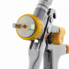 Pneumatic paint sprayer LVLP BRONZE professional, nozzle 1.8 mm, upper plastic tank 600 ml., 1.5 bar Intertool PT-0136