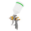 Pneumatic paint sprayer LVLP BRONZE professional, nozzle 1.8 mm, upper plastic tank 600 ml., 1.5 bar Intertool PT-0136