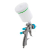 Paint sprayer pneumatic LVLP BLUE professional, nozzle 1.4 mm, upper plastic tank 600 ml., 1.5 bar Intertool PT-0134