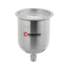Metal tank with internal thread M16x1.5, 600 ml. Intertool PT-1906