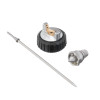 Kit 1.3 mm nozzle, air head, needle for spray guns HVLP BLACK M-DIAMOND (PT-0163, PT-0164, PT-0168) STORM Intertool PT-2613