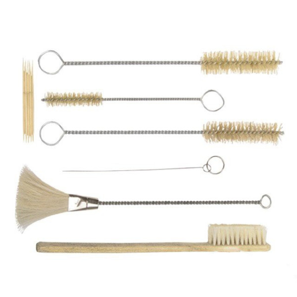 Kit for cleaning paint guns 12 units Intertool PT-0290