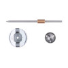 Nozzle set 1.0 mm for paint sprayer LVMP mini PT-0129 (nozzle, air head, needle) Intertool PT-2108