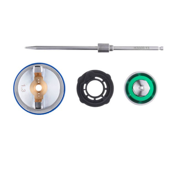 Nozzle set 1.3 mm for HVLP II paint guns PT-0100, RT-0105, RT-0105D (nozzle, air head, needle) Intertool PT-2113