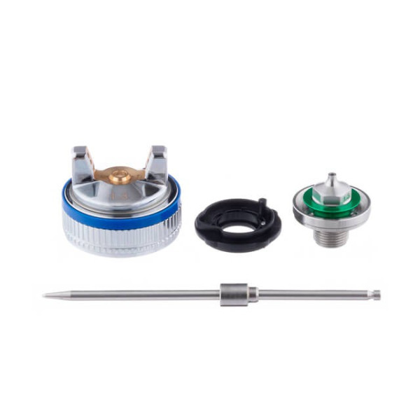 Nozzle set 1.3 mm for HVLP II paint guns PT-0100, RT-0105, RT-0105D (nozzle, air head, needle) Intertool PT-2113