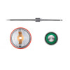 Nozzle set 1.4 mm for HVLP II paint guns PT-0100, RT-0105, RT-0105D (nozzle, air head, needle) Intertool PT-2114