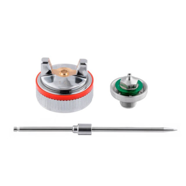 Nozzle set 1.4 mm for HVLP II paint guns PT-0100, RT-0105, RT-0105D (nozzle, air head, needle) Intertool PT-2114