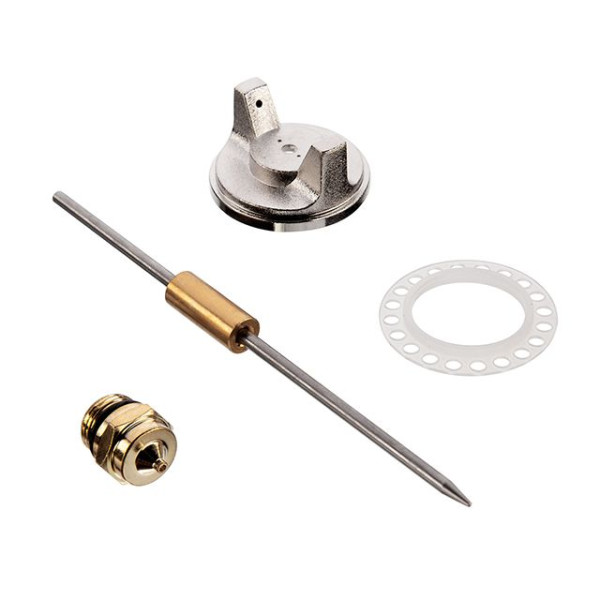 Nozzle set 1.5 mm for paint gun HP PT-0204, PT-0205, PT-0210, PT-0211 (nozzle, air head, needle) Intertool PT-2004