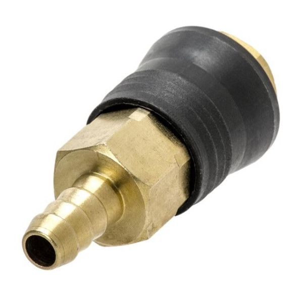 Intertool PT-1813 brass quick-disconnect 10 mm hose connector