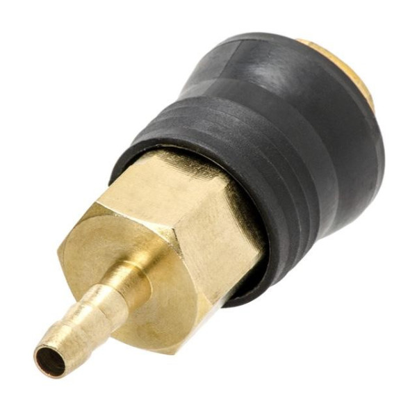 Intertool PT-1811 quick-disconnect hose connector 6 mm, brass