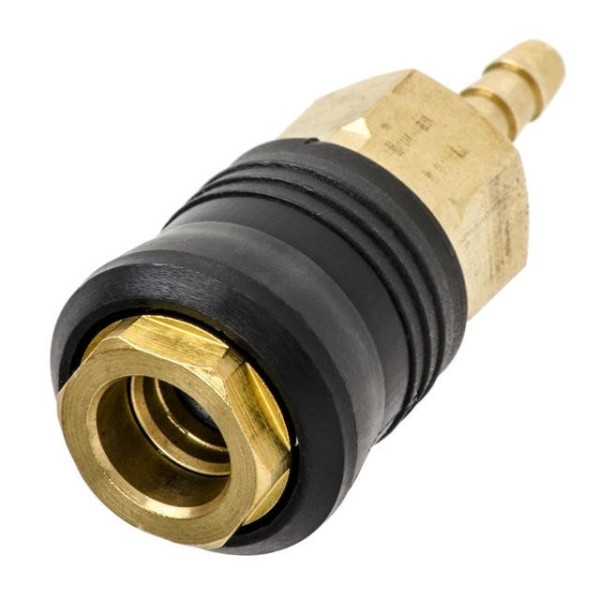 Intertool PT-1811 quick-disconnect hose connector 6 mm, brass