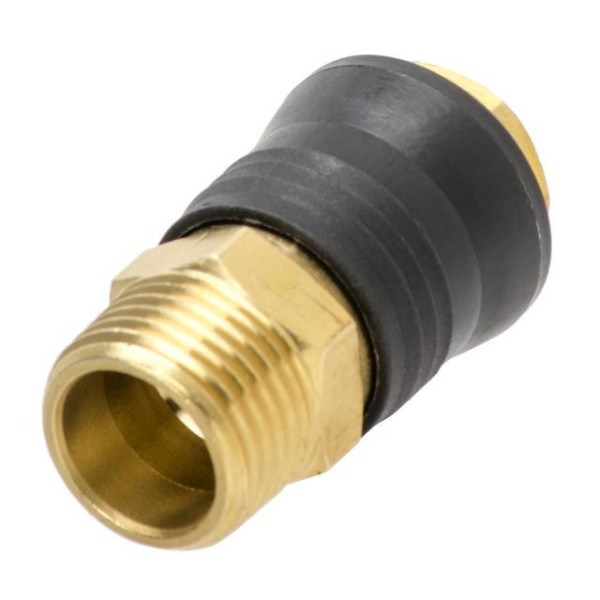 Intertool PT-1817 Brass 1/2 Male Quick Disconnect