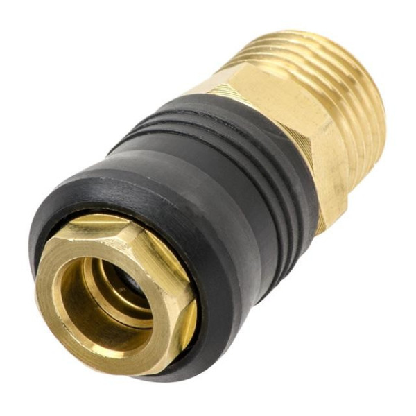 Intertool PT-1817 Brass 1/2 Male Quick Disconnect
