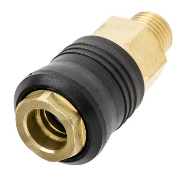 Intertool PT-1815 Brass 1/4 Male Quick Disconnect