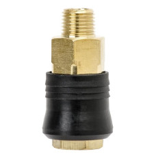 Intertool PT-1815 Brass 1/4 Male Quick Disconnect