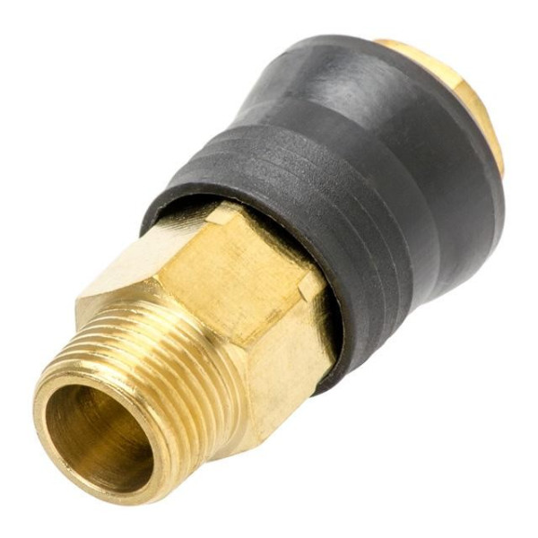 Intertool PT-1819 Brass 3/8 Male Quick Disconnect