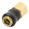 Intertool PT-1816 Brass 1/2 Female Quick Disconnect
