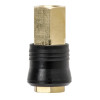 Intertool PT-1814 Brass 1/4 Female Quick Disconnect