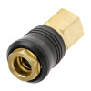 Intertool PT-1818 Brass 3/8 Female Quick Disconnect