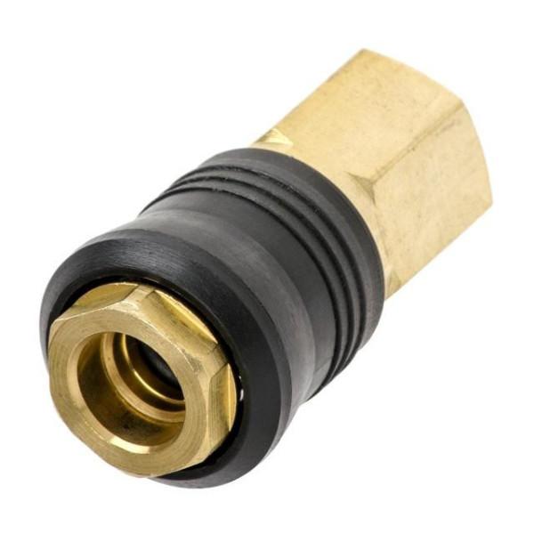 Intertool PT-1818 Brass 3/8 Female Quick Disconnect
