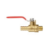 Ball air faucet, brass, 1/4 external thread for 10 mm hose, STORM Intertool PT-1890