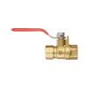 Air ball valve, brass, internal thread 1/4 -1/4, STORM Intertool PT-1881