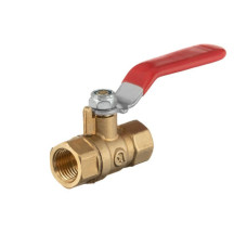 Air ball valve, brass, internal thread 1/4 -1/4, STORM Intertool PT-1881