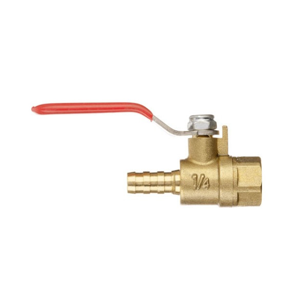 Ball air faucet, brass, 1/4 internal thread for 8 mm hose, STORM Intertool PT-1887