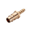 Adapter from a 6 mm hose to the pin part of a quick-disconnect connector Intertool PT-1821