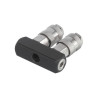 Air splitter 1/4 to 2 outputs, straight, with quick-disconnect connections, 10 bar Intertool PT-1854