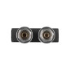 Air splitter 1/4 to 2 outputs, straight, with quick-disconnect connections, 10 bar Intertool PT-1854