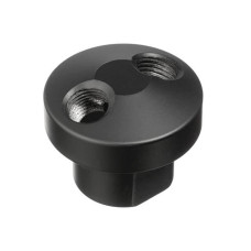 Air manifold 1/4 to 2 outlets, V-shaped, 10bar Intertool PT-1850