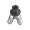 Air manifold 1/4 to 3 outlets, W-shaped, with quick disconnects, 10bar Intertool PT-1853
