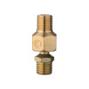 Swivel joint external thread 1/4 - 1/4, brass STORM Intertool PT-2208