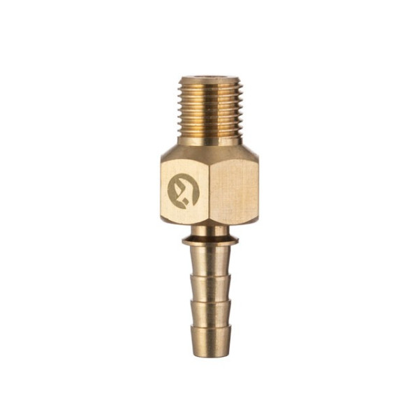 Swivel joint external thread 1/4 for hose 8 mm, brass STORM Intertool PT-2205