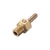 Swivel joint external thread 1/4 for hose 8 mm, brass STORM Intertool PT-2205