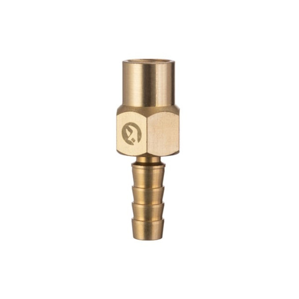Swivel joint internal thread 1/4 for hose 10 mm, brass STORM Intertool PT-2202