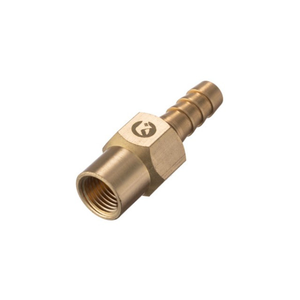 Swivel joint internal thread 1/4 for hose 10 mm, brass STORM Intertool PT-2202