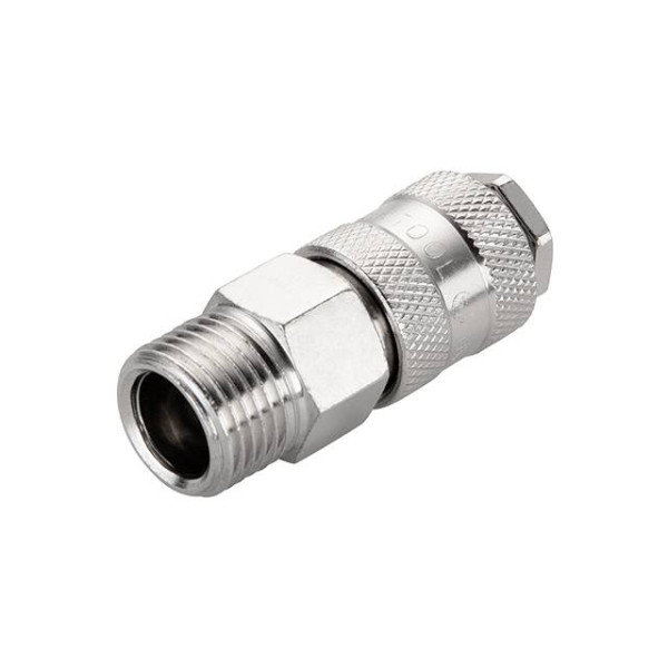 Соединение быстроразъемное с внешней резьбой 1/2 Intertool PT-1806