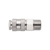 Соединение быстроразъемное с внешней резьбой 1/2 Intertool PT-1806