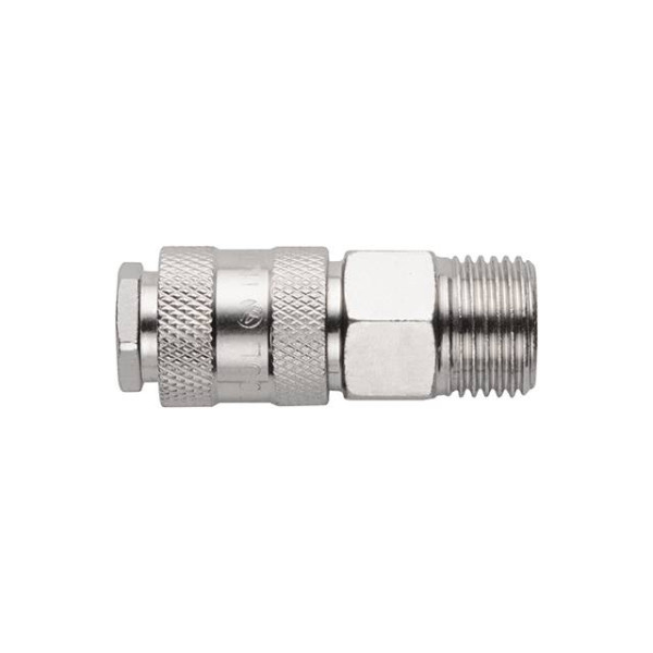 Соединение быстроразъемное с внешней резьбой 1/2 Intertool PT-1806