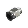 Collet connection for polyurethane and other hoses 10 mm, 1/4 external thread Intertool PT-2303