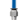 Collet connection for polyurethane and other hoses 10 mm, 1/4 external thread Intertool PT-2303