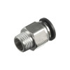 Collet connection for polyurethane and other hoses 10 mm, 1/4 external thread Intertool PT-2303