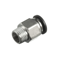 Collet connection for polyurethane and other hoses 10 mm, 1/4 external thread Intertool PT-2303
