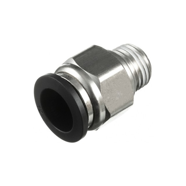 Collet connection for polyurethane and other hoses 12 mm, 1/4 external thread Intertool PT-2304