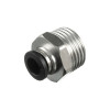 Collet connection for polyurethane and other hoses 8 mm, 1/2 external thread Intertool PT-2312
